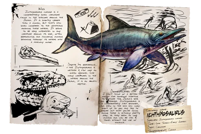 Ichthyosaurus dossier