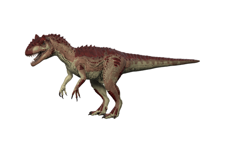 Allosaurus render