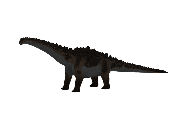 Titanosaur render