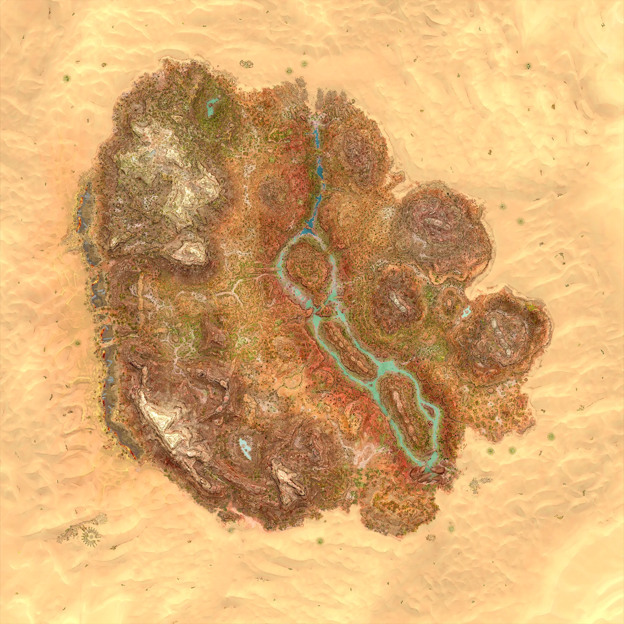 Scorched Earth map